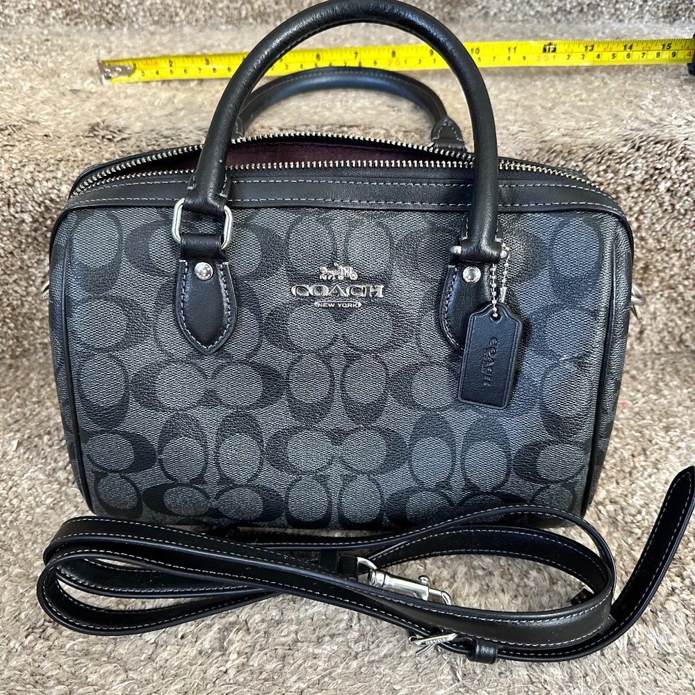 Coach Purse Signature Pattern